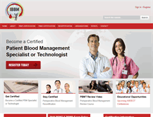 Tablet Screenshot of intbbm.org